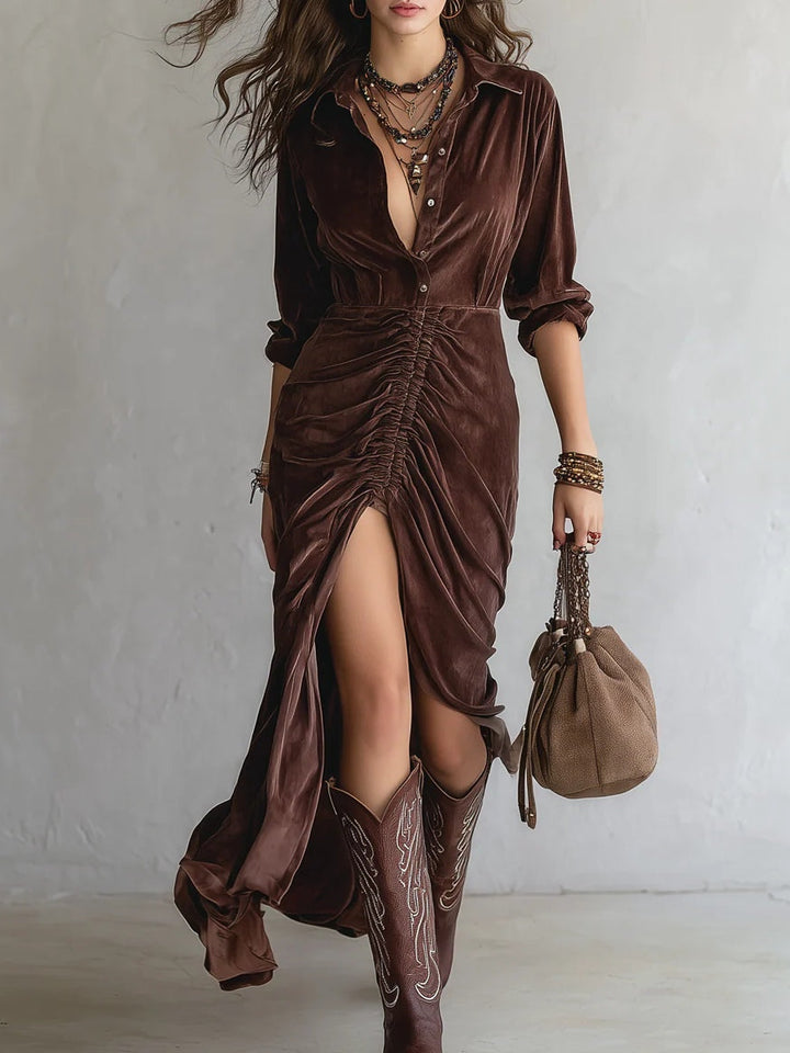 Thalisse - Elegant Midi Dress