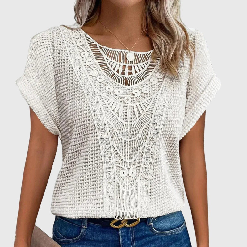 Clara | Elegant Ibiza Style Blouse