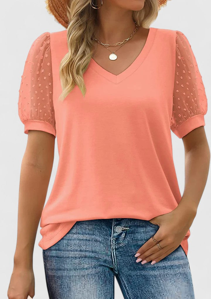 Clara | Comfortable V-Neck Top