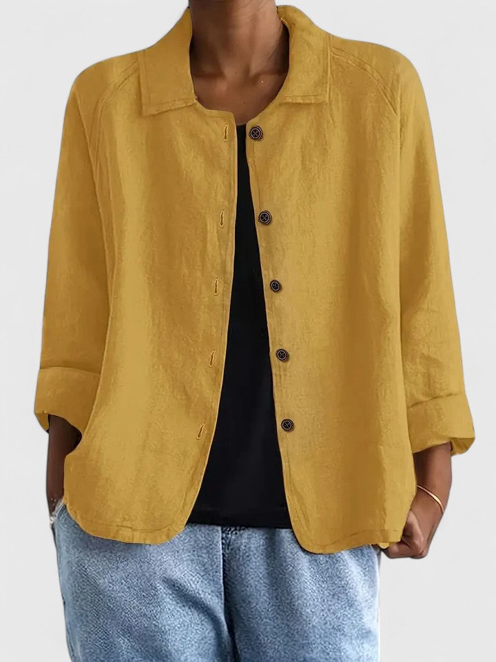 Claudine | Classic Cotton Light Top