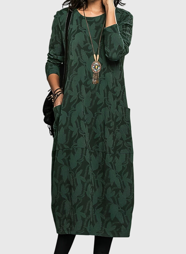 Clara | Casual Round-Neck Dress