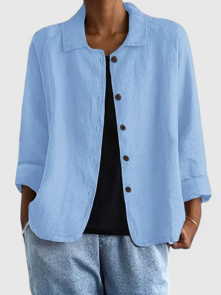Claudine | Classic Cotton Light Top