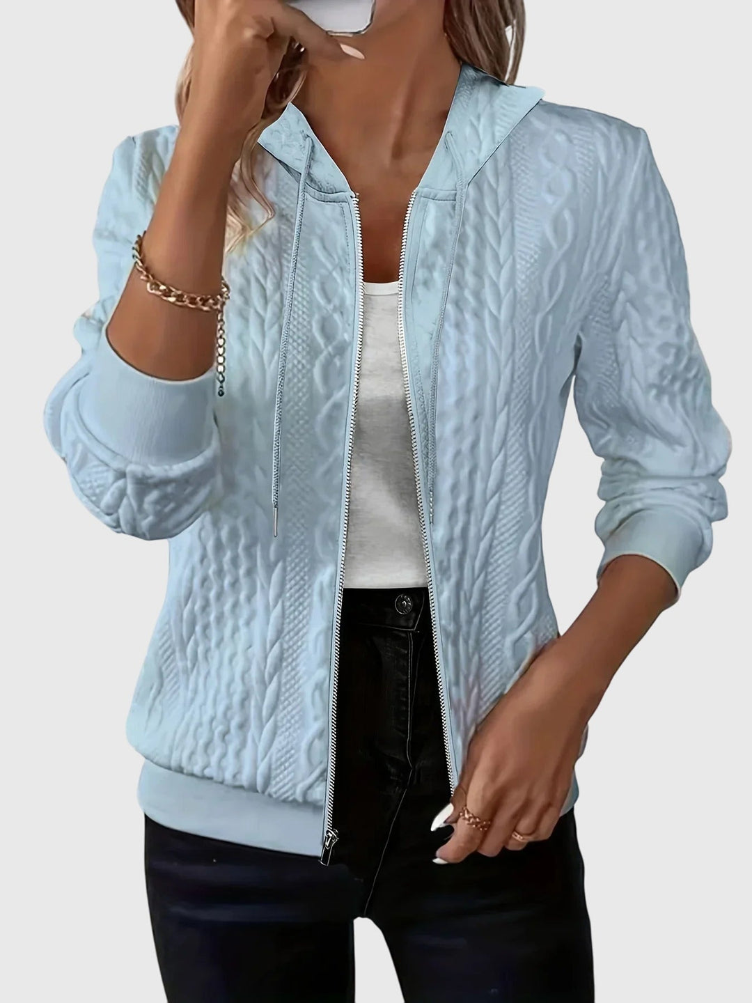 Lena | Hoodie with Zipper