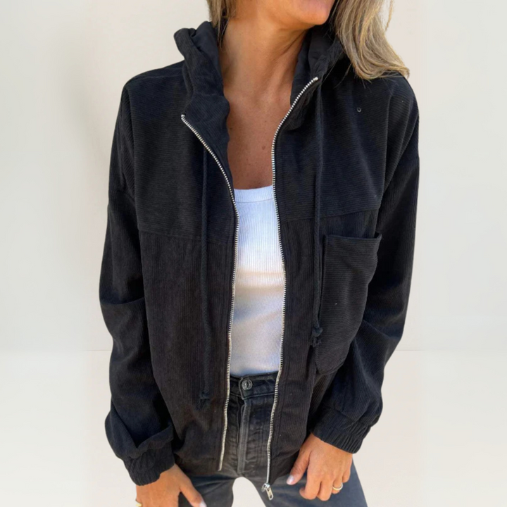Karla™ | Soft Jacket with Hood and Zipper