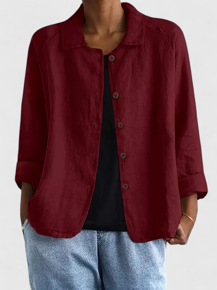 Claudine | Classic Cotton Light Top