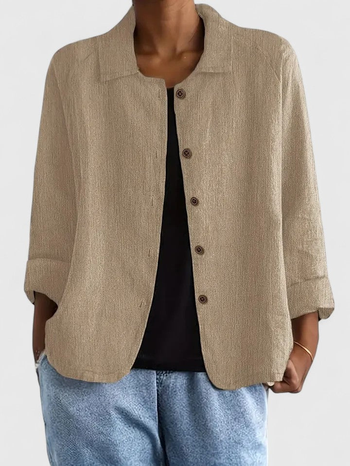 Claudine | Classic Cotton Light Top