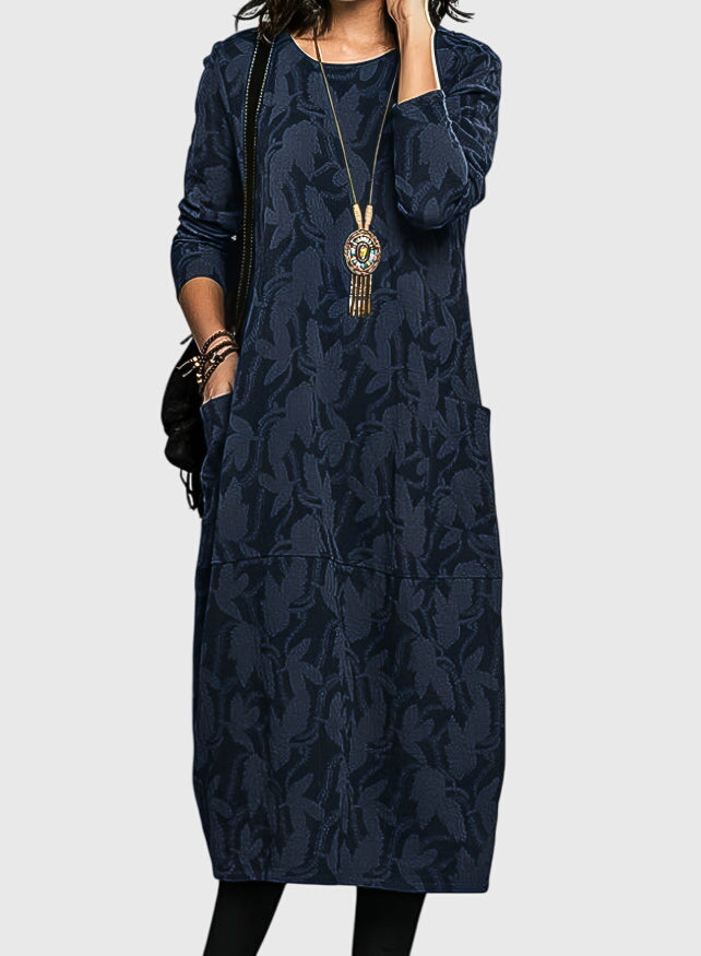 Clara | Casual Round-Neck Dress