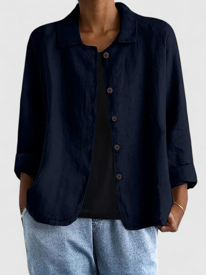 Claudine | Classic Cotton Light Top