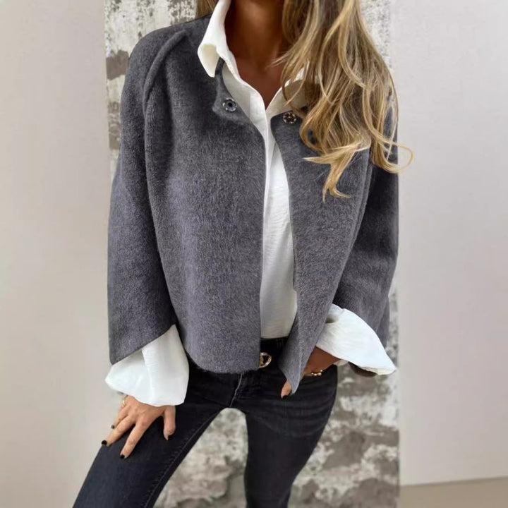Elise™ | Short jacket with chic flared sleeves