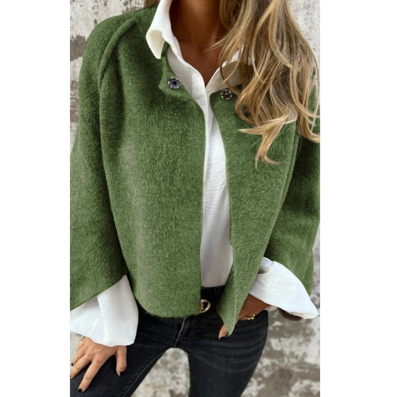 Elise™ | Short jacket with chic flared sleeves